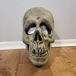Don Post Vintage Skull Mask 1967 Glow In The Dark 60s Rare As Is